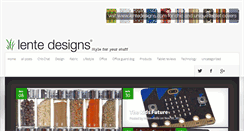 Desktop Screenshot of lentedesigns.info